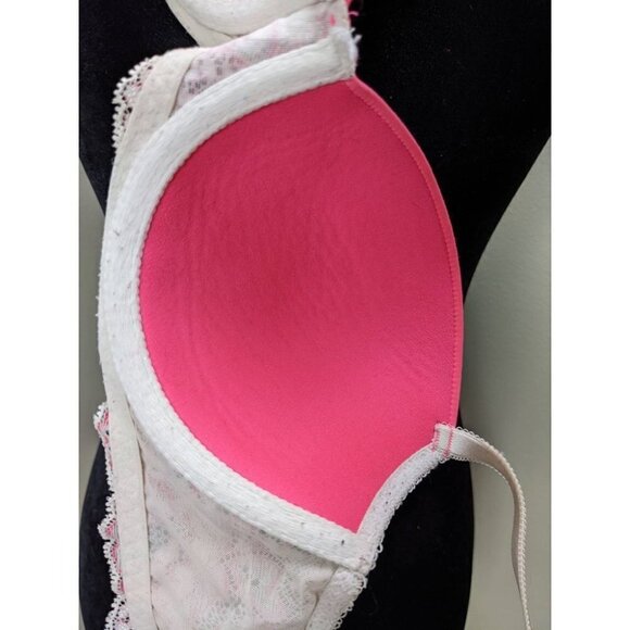 VICTORIA'S SECRET Dream Angels Lined-Demi/Demi-Buste Double Bra 34C - Picture 7 of 8